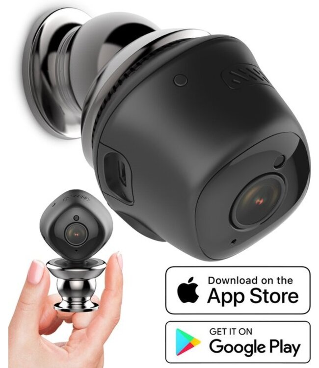 Housetrack Mini Camera 1080p - Spy Camera Wifi met App - Verborgen Camera Beveiliging - Spionage Camera - IP Bewakingscamera - Geheime Camera