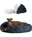 Happysnoots Happysnoots Hondenmand 100cm - Extra Groot Fluffy Donut Hondenbed - Luxe Dog Bed - Wasbaar - Grijs