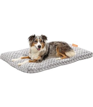 Happysnoots Happysnoots Hondenkussen 90 x 60cm - Hondenbed - Donut Dog Bed - Fluffy - Grijs - Wasbaar