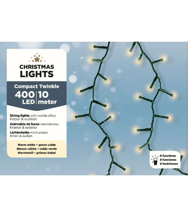 Christmas Lights Kerstverlichting - 10M - 400 LED