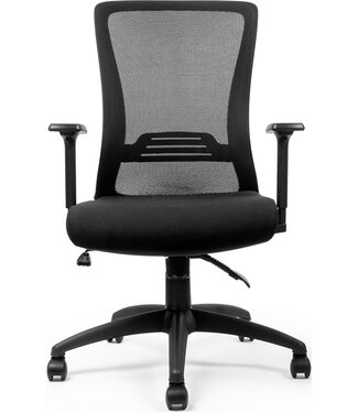 LifeGoods LifeGoods Ergonomische Bureaustoel - Office Chair - Verstelbaar - Zwart