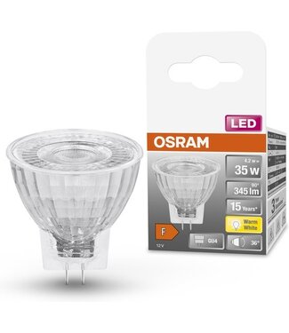 Osram OSRAM LED lamp - Spot GU4 - 12V - 4,2W - 345 lumen - warm wit - niet dimbaar