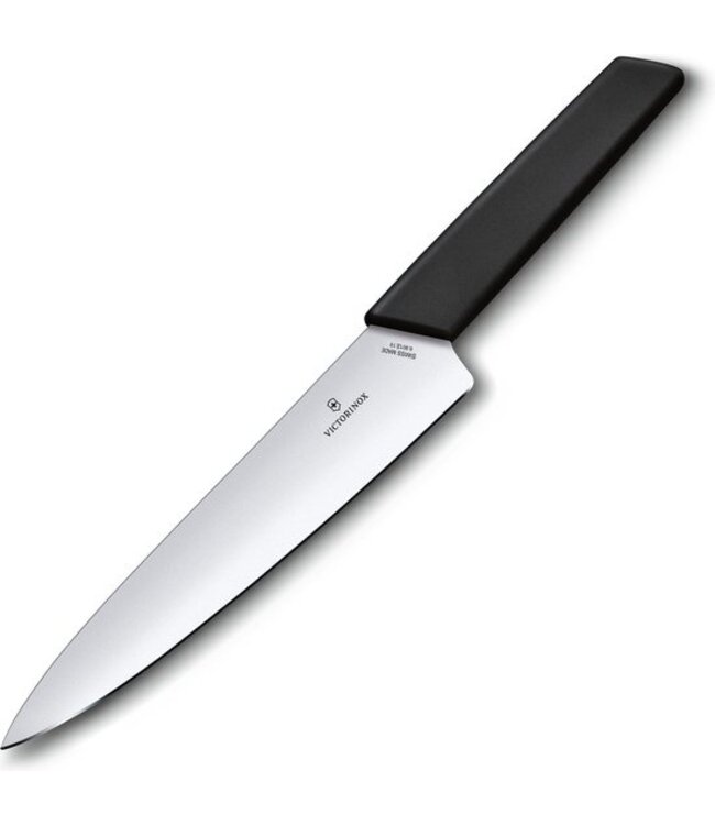 Victorinox Swiss Modern Vleesmes - 19cm - RVS/PP Kunststof - Zwart