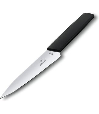 Victorinox Victorinox Swiss Modern Koksmes - 15cm - RVS/PP Kunststof - Zwart