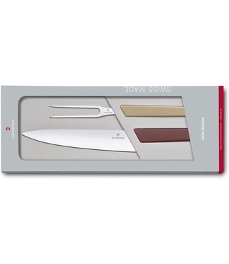 Victorinox Victorinox 6.9096.21G, Messenset, Roestvrijstaal, Polypropyleen, Roestvrijstaal, Meerkleurig, 21 cm