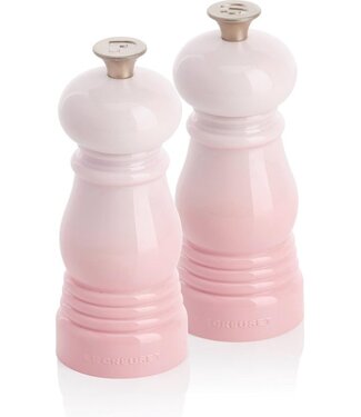 Le Creuset Le Creuset Mini Peper- en zoutset Shell Pink 12 cm