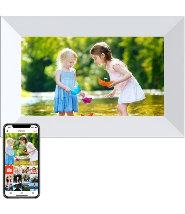 Denver Digitale Fotolijst 7 inch - Frameo App - Fotokader WiFi - IPS Touchscreen - 16GB - PFF726W