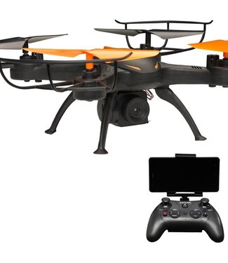 Denver Denver Drone met Camera - Voor Android & iOS - WiFi Drone voor Volwassenen en Kinderen - Foto's, video's en live meekijken via app - LED lampjes - Mini Drone - DCW380