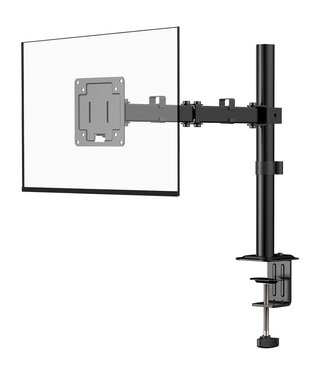 LifeGoods Auronic Monitor Arm - 1 Scherm - 13 tot 32 Inch - Verstelbaar - Staal - Zwart