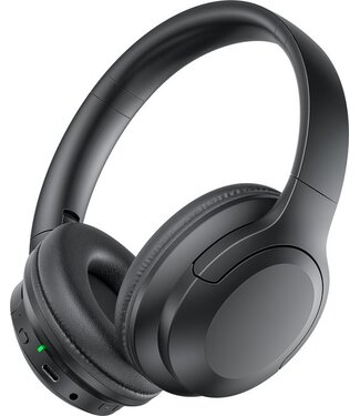 Unitone Unitone Focus Draadloze Koptelefoon met Active Noise Cancelling - Bluetooth Koptelefoon - Over-ear - Noisecancelling Koptelefoon - Geschikt voor Apple & Android - Zwart