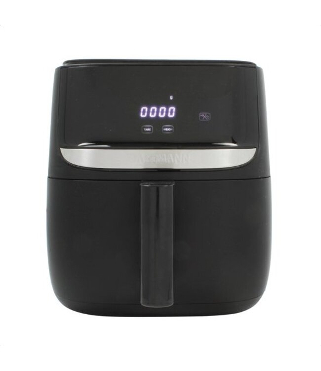 Wartmann Wartmann WM 2203AF, Keramische Airfryer / heteluchtfriteuse, 5,7 liter, weegschaalfunctie, PFAS-vrij, zwart