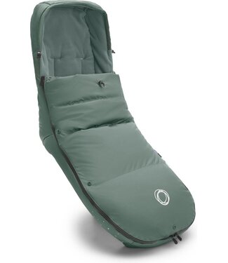 Bugaboo Bugaboo Winter Performance Voetenzak, Must-Have Kinderwagen Accessoire Met Kap, Schoenenschild en Tweeweg Rits in Pine Green