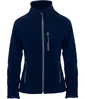 Antartida Antartida Softshell Jas Dames Marine Blauw L