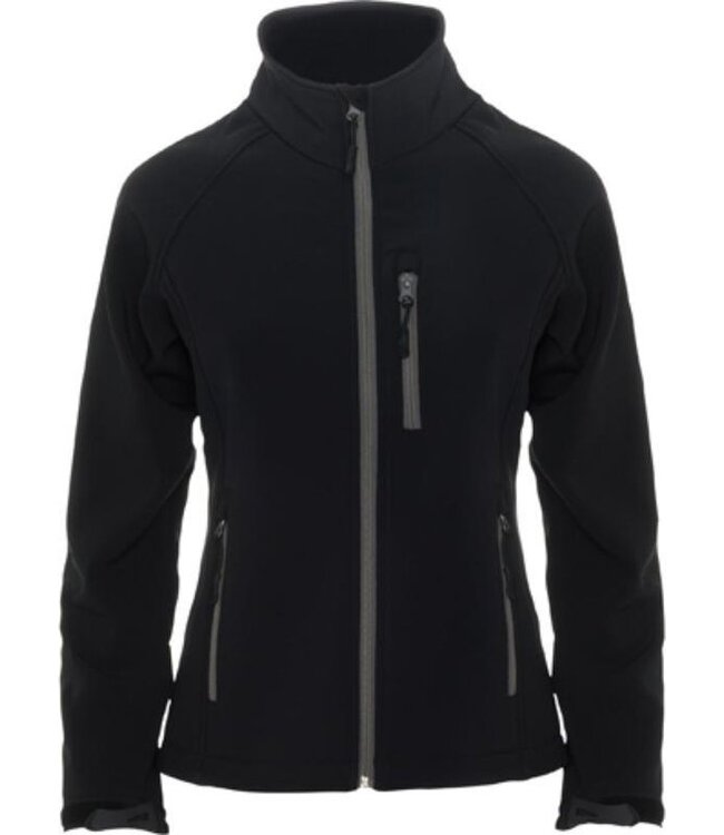 Antartida Softshell Jas Dames Zwart S