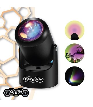 Foumt Foumt Sunset lamp Sun S2 - Projector - Sunset projector lamp - Zonsondergang lamp - Zwart