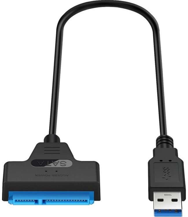 Garpex Garpex® USB 3.0 naar SATA Adapter - Datakabel voor harde schijven - SATA 7+15 22 Pin Kabel