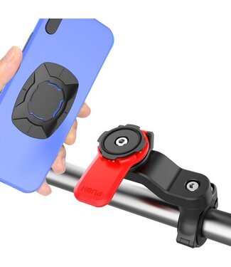 Garpex Garpex® Universele Telefoonhouder voor Fiets en Motor - 360 Graden Rotatie - Met Security Lock