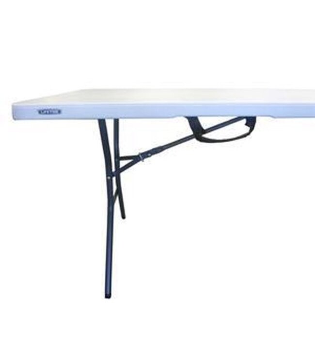 Lifetime - werktafel - buffettafel - 180 cm - inklapbaar als koffer - wit