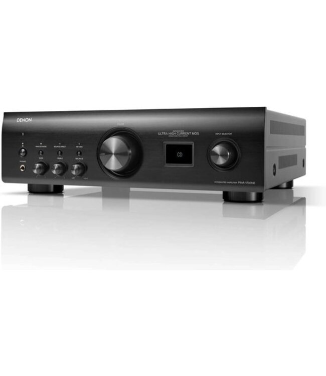 Denon - PMA-1700NE - Amplifier met USB-DAC, 70 Watt per Kanaal, een MM/MC-Phono-equalizer en een UHC Single-Push-Pull-Versterkerschakeling - Zwart