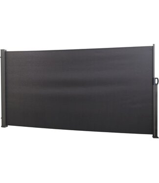 Lifa garden Lifa Garden Uitschuifbaar Windscherm - Zwart Zonnescherm - Oprolbaar Privacyscherm - Roll-back Functie - Weerbestendig en UV-bestendig - Incl. Montage Materiaal - 160 x 300 cm