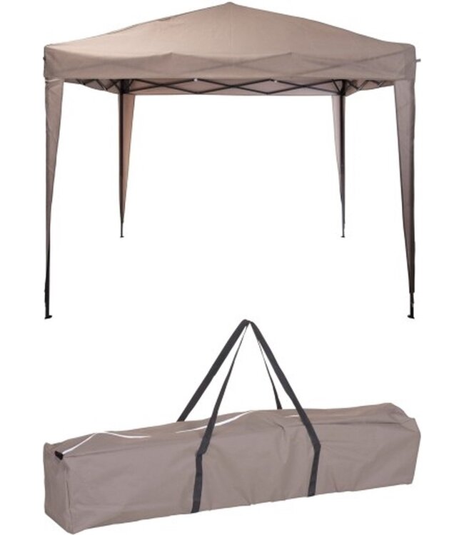 ProGarden Partytent - Opvouwbaar - 300xH250 cm - Taupe