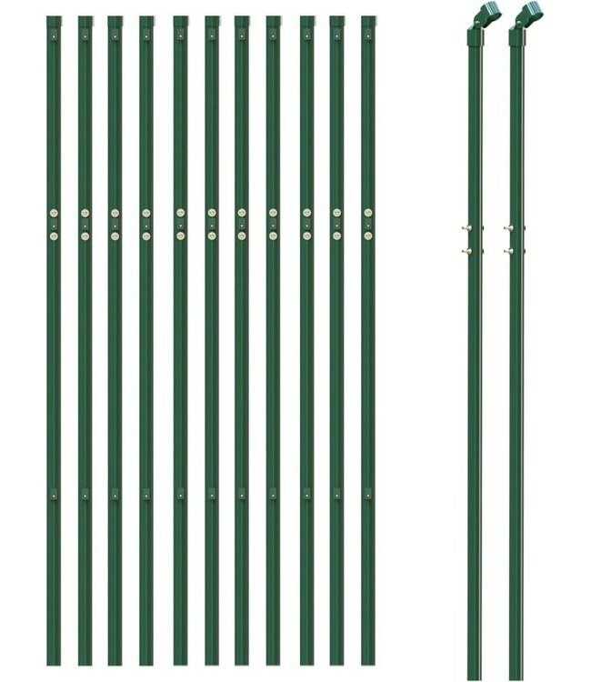 vidaXL Gaashek  -  1,1 x 25m  -  Groen