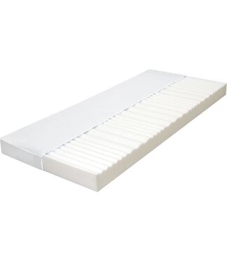 vidaXL vidaXL-Matras-7-Zone-10-cm-PU-schuim-H2-H3-120x200-cm