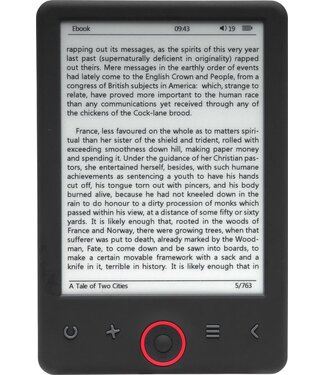 Denver Denver Ebook reader - E reader - 4GB + MicroSD up to 32GB - 6" E-INK - EBO620