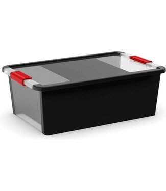 Kis Kis Bi Box Opbergbox - 26L - 55x35x19cm - Zwart