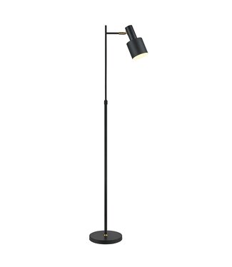 Karwei KARWEI Vloerlamp - Zwart - (lxbxh) 31x11x150cm