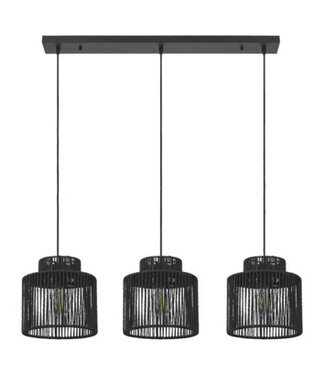 Gamma Gamma Hanglamp James -  E27 Lichtbron - Ø 20cm - Zwart