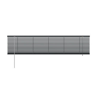 Karwei Karwei Aluminium Jaloezie - 2,5x160x180 cm - Antraciet
