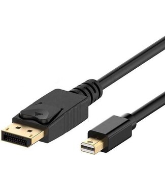 Garpex Garpex® Mini DisplayPort naar DisplayPort Kabel - Mini DP naar DP Kabel - 4K 60Hz Ultra HD - 1.8 meter
