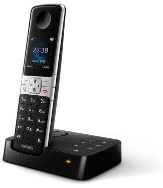 Philips Philips DECT Telefoon D6351B - Huistelefoon 1 Handset - Plug & Play - Zwart