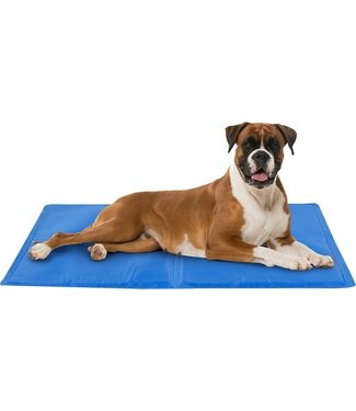 maxxpro maxxpro Koelmat Hond Maat L - 50 x 65 cm - Middelgrote Honden - Non-toxisch - Directe Koeling - Blauw