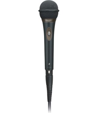 Philips Philips SBCMD650 Microfoon - 5m Kabel - Karaoke - Zwart