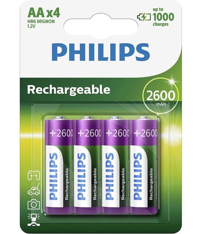 Philips AA Oplaadbare batterijen