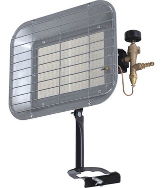 Perel Perel Terrasverwarmer op gas, butaan of propaan, 4500 W