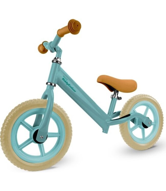 LifeGoods KiddyCruiser Loopfiets - 2 jaar - Jongens en Meisjes - Balance Bike - Mintgroen