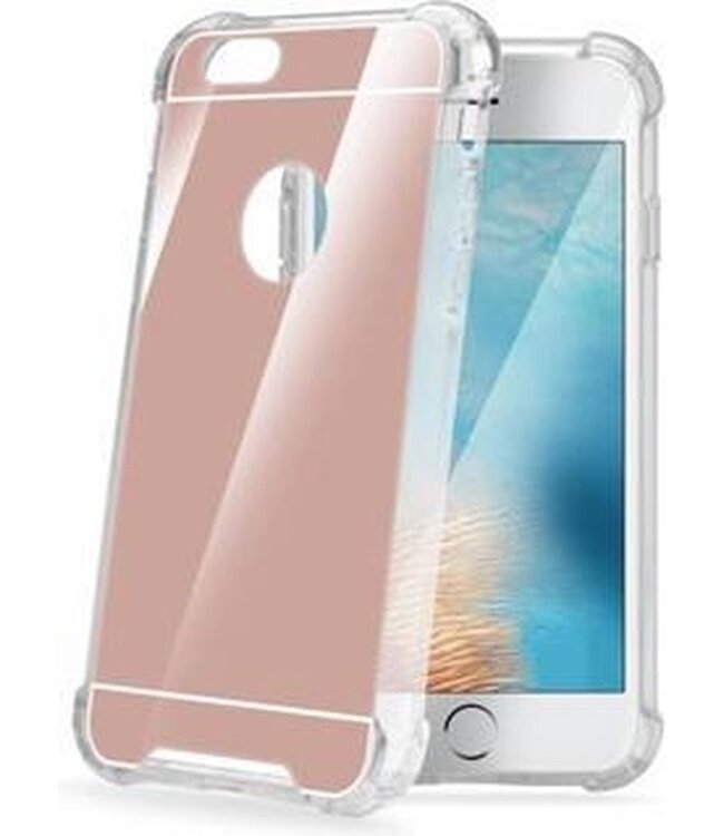 Celly Armor Back Cover Rose Goud voor iphone 7