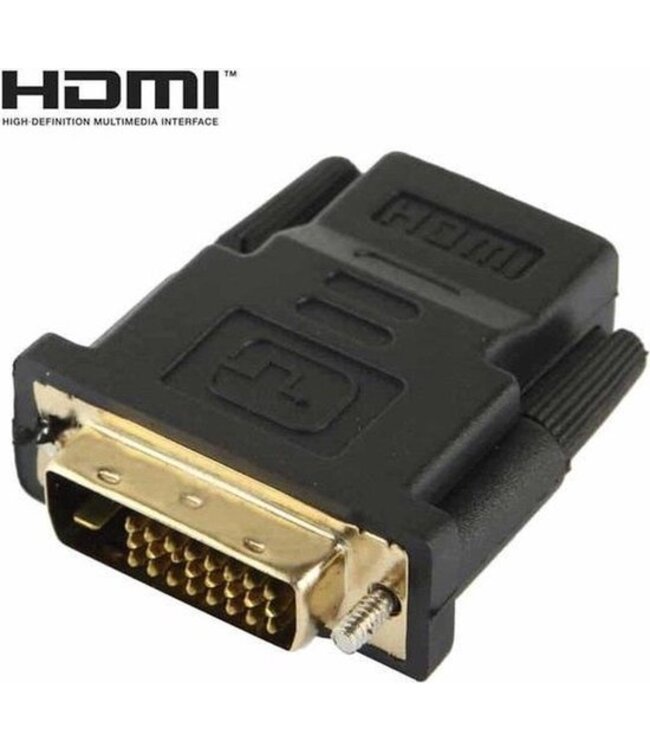 Garpex® DVI 24+1 naar HDMI adapter - 1080p Full HD converter voor beeld en geluid