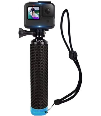 Garpex Garpex® Drijvende handgrip floater - Universele Bobber - Accessoire geschikt voor alle action camera's - Blauw