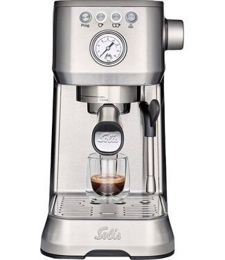 3dekansje Solis Barista Perfetta Plus 1170 V2 Pistonmachine - Espressomachine - Bonen - Zilver