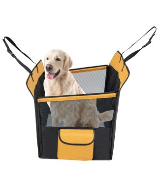 Coast Coast Autostoelhoes - Kleine/ Middelgrote hond - Waterdicht kussen - 64 x 43 55 cm