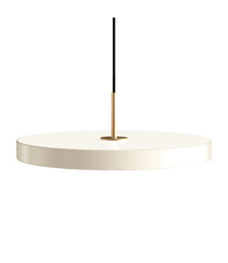 Home Asteria Hanglamp Wit met Messing Top