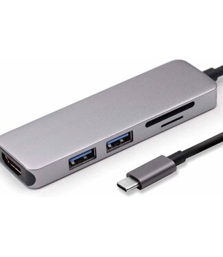 Garpex 5-in-1 USB C Hub - USB-C - USB 3.0 - SD en MIcro SD
