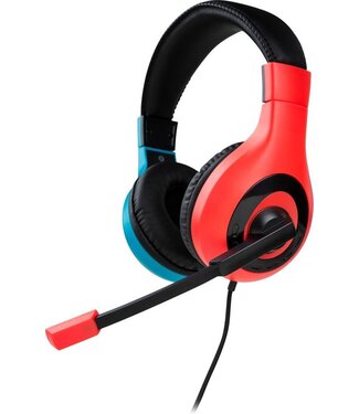 Bigben Bigben Stereo Gaming Headset V1 - Nintendo Switch - Neon Rood/Blauw