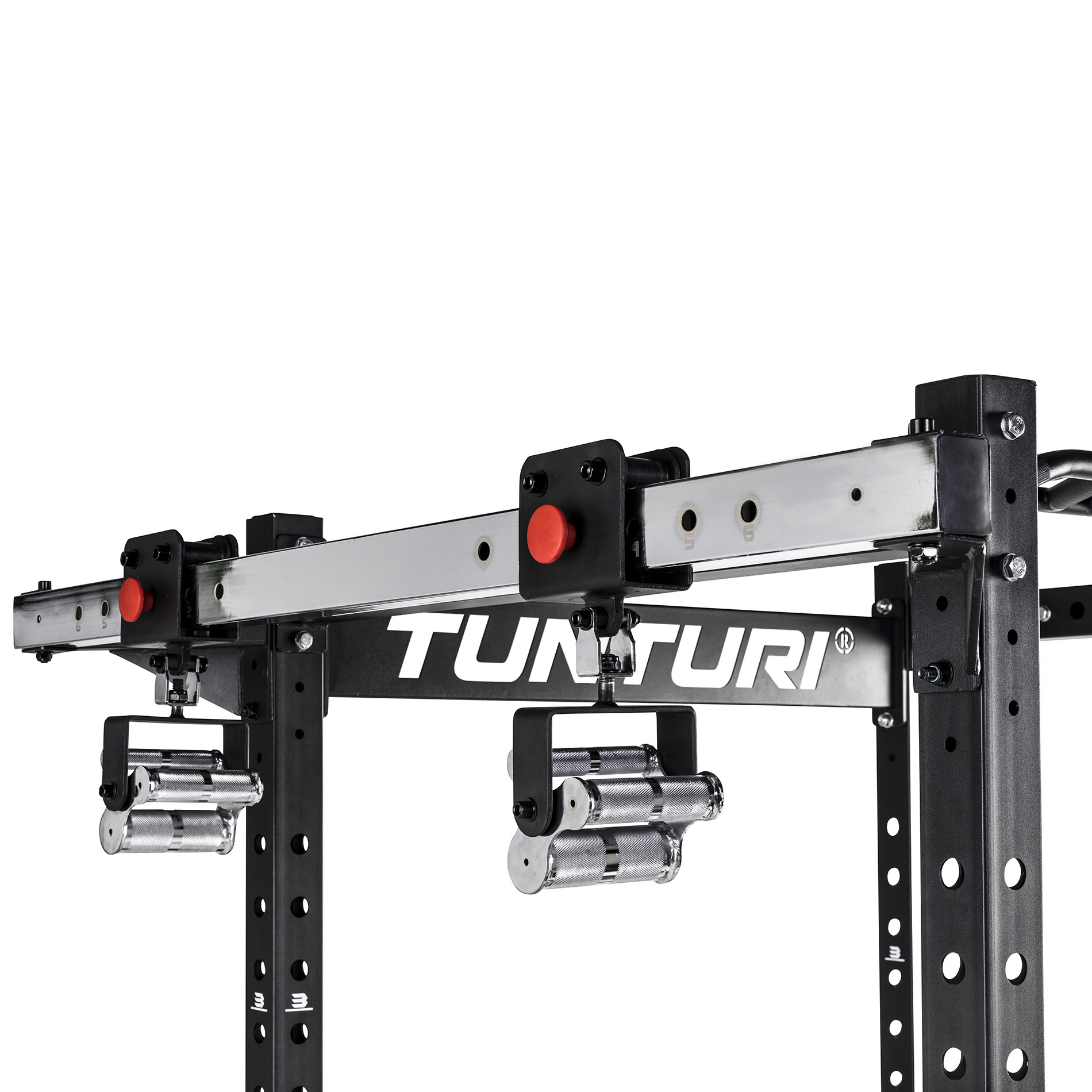 Tunturi RC20 Pro Power Rack - Multigrip Pull Sliders