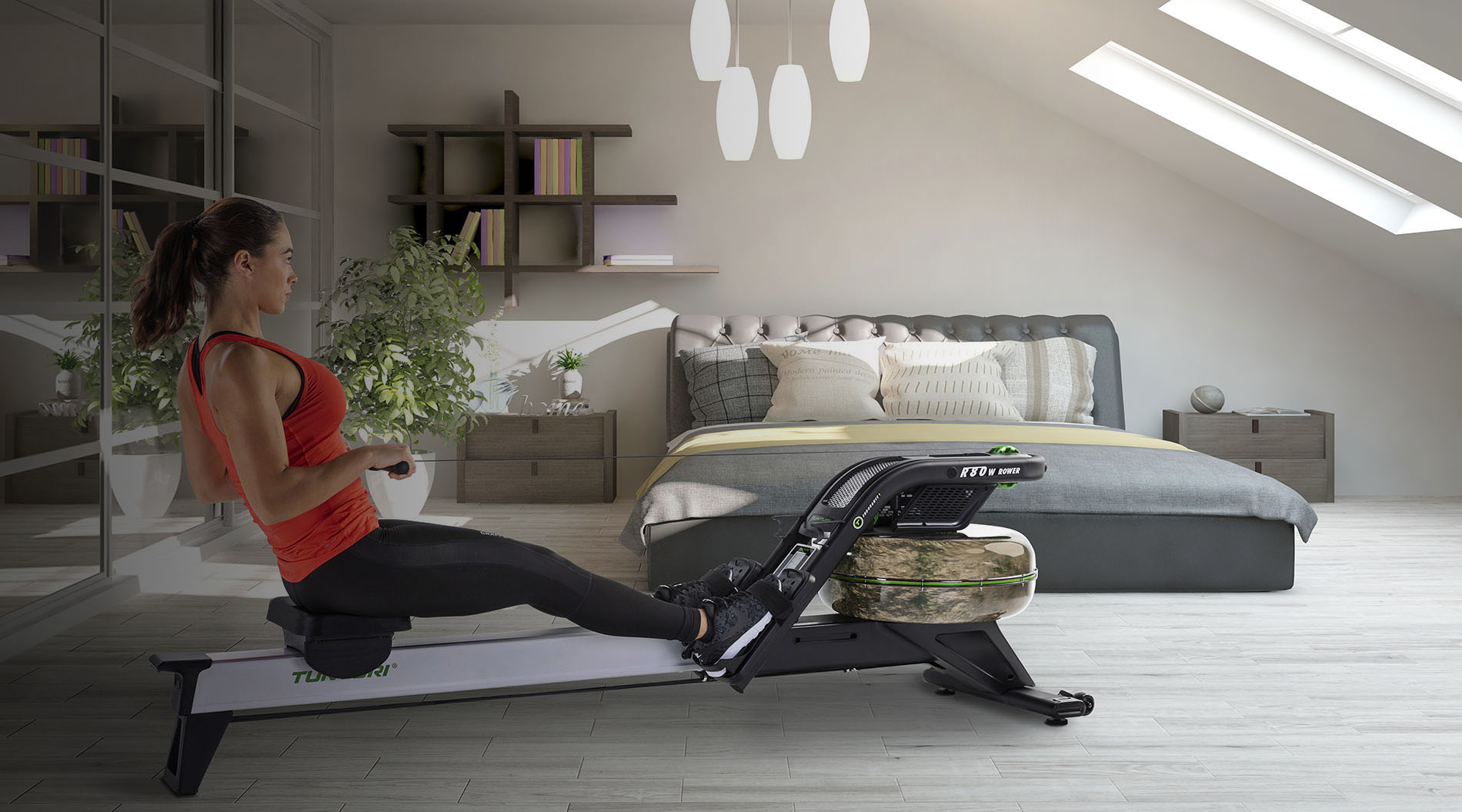 under bed rowing machine