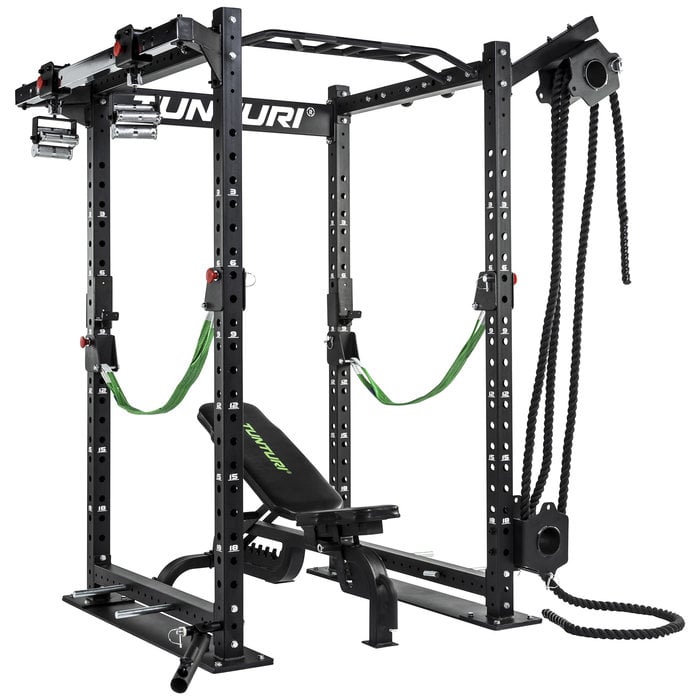 Tunturi RC20 Pro Power Rack - Multigrip Pull Sliders